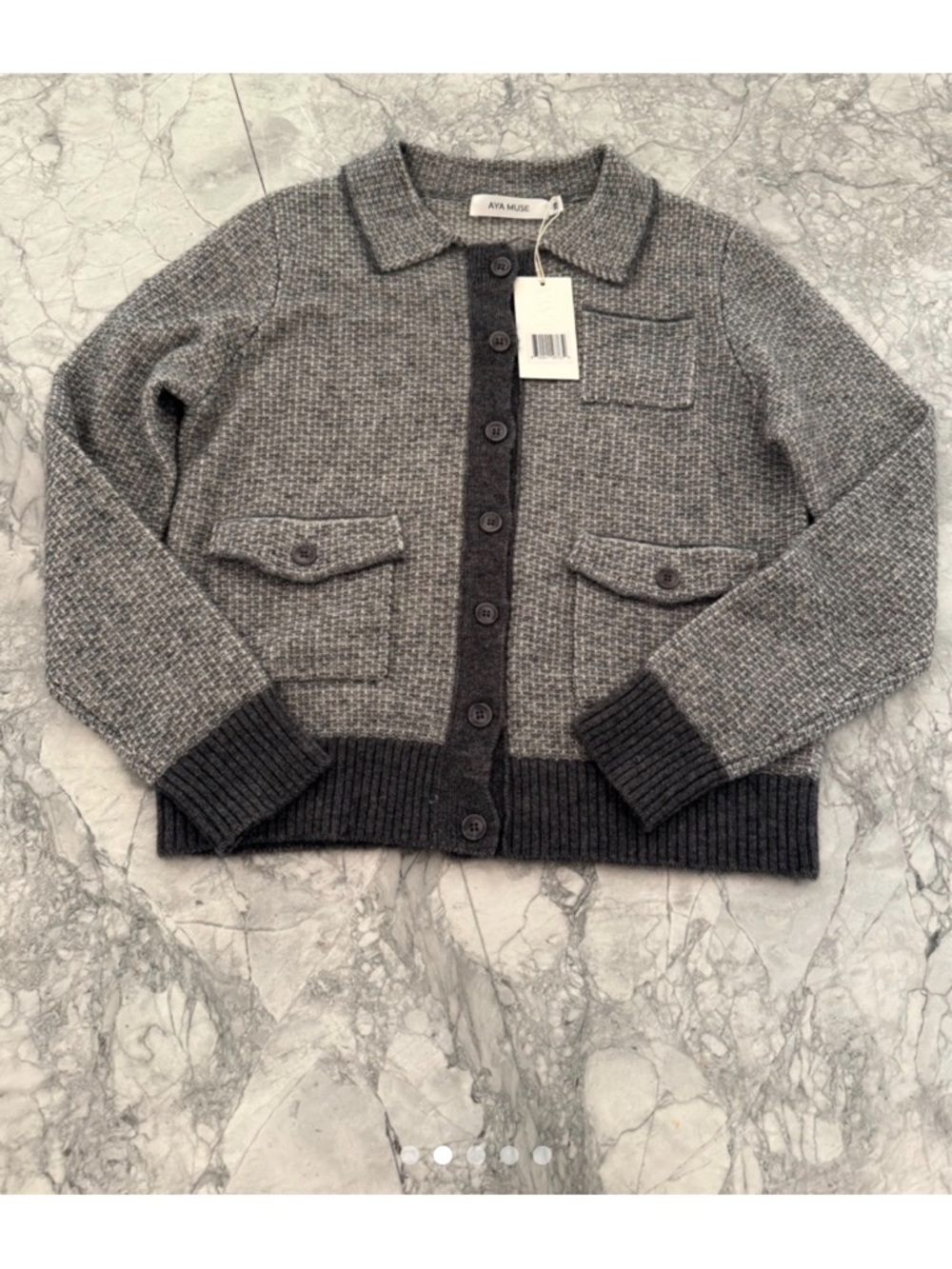 Aya Muse Knit Micro Mini Shorts NWT - Small - Picture 5 of 6